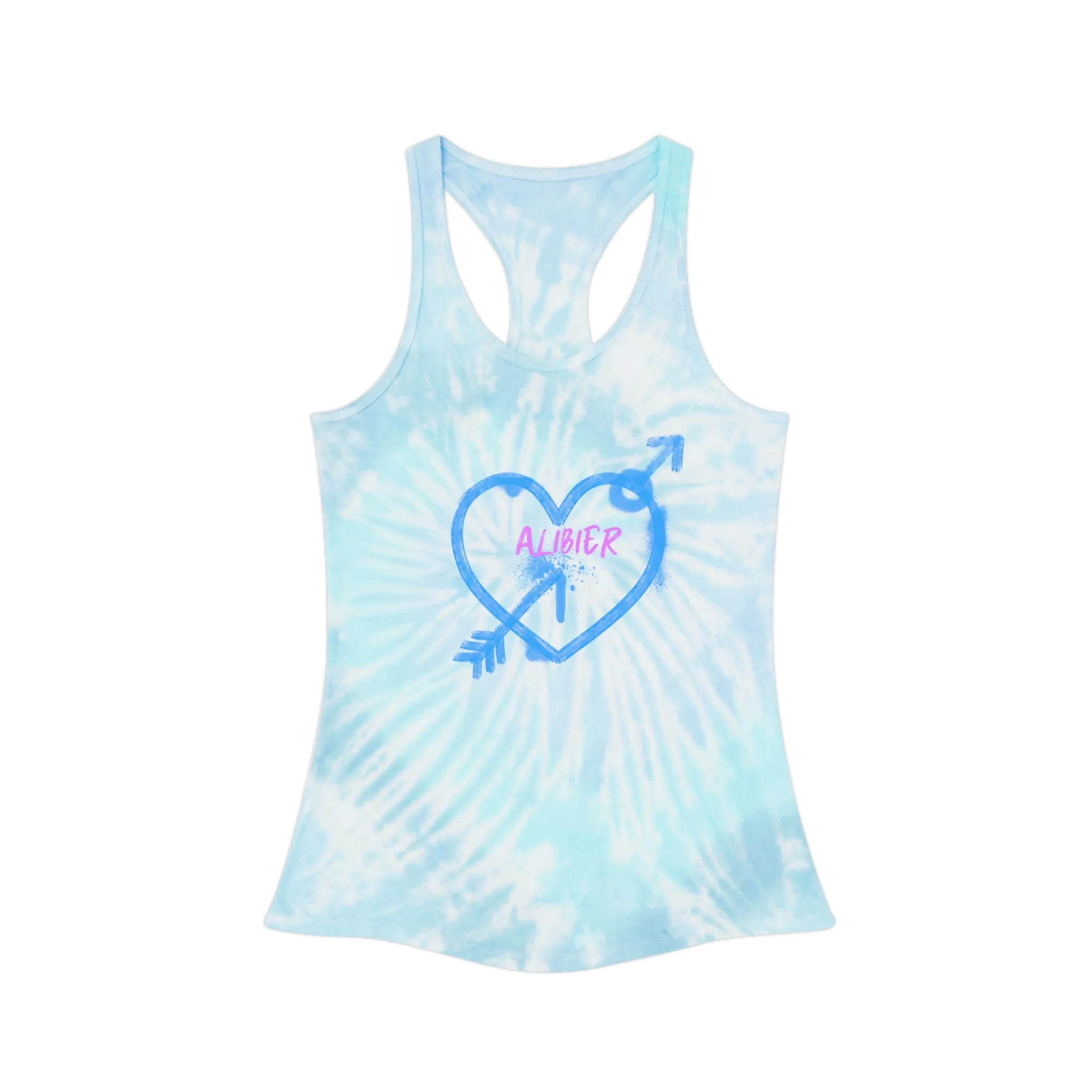 Alibier Tie Dye Racerback Tank Top