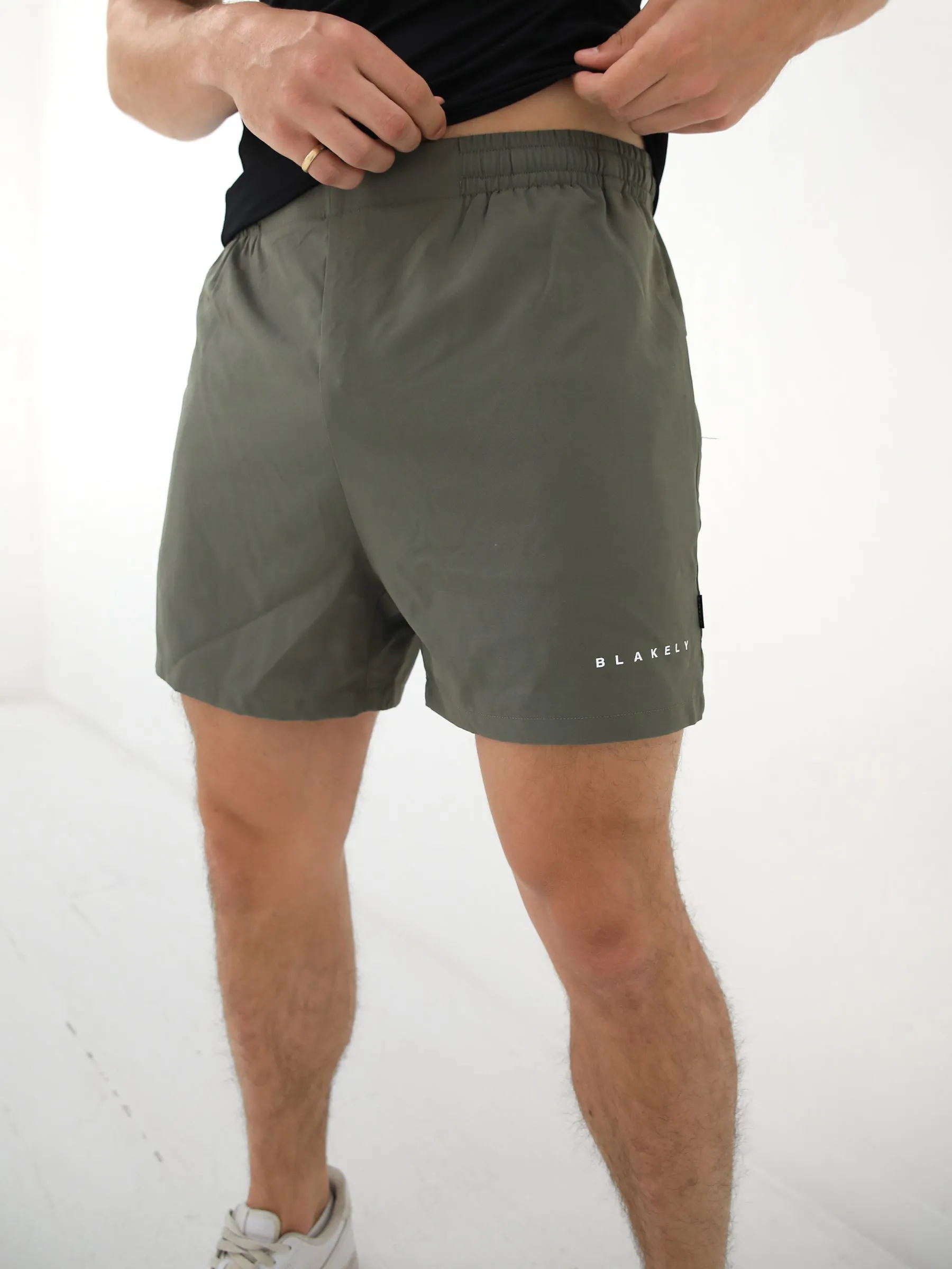 Apex Gym Shorts - Dark Green