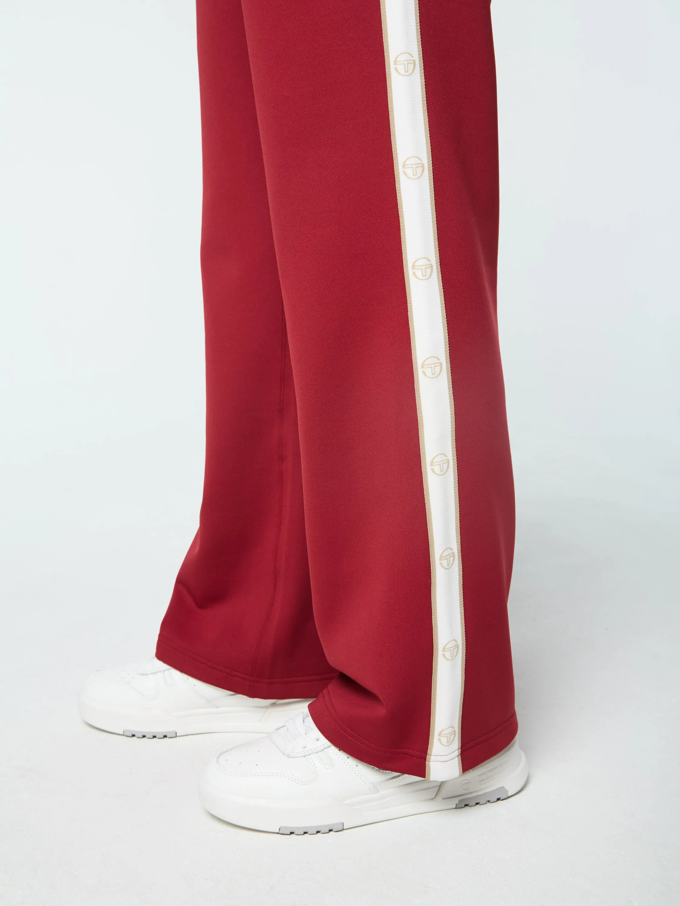 Ardea Straight Leg Track Pant- Sun Dried Tomato