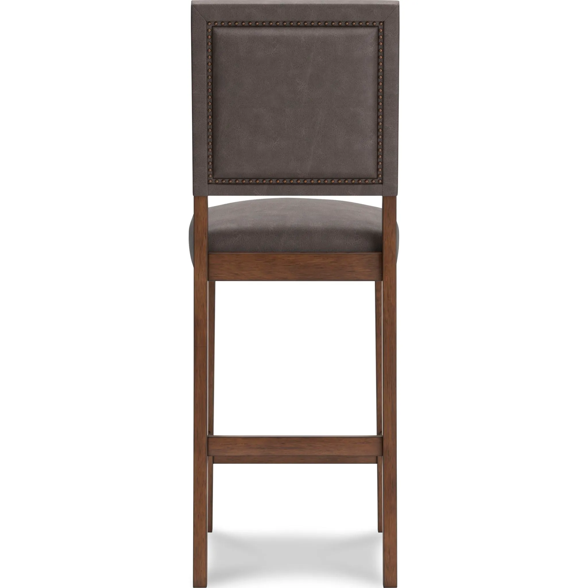 Benmara Bar Height Stool - Grayish Brown/Brown - (D466-130)