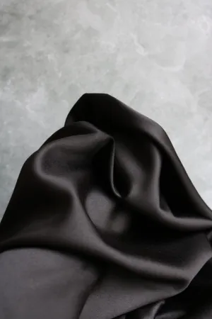 Black Milan Satin