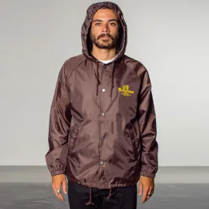 Brixton Tanka Windbreaker Jacket Brown