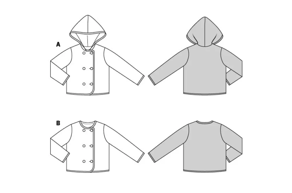 Burda Sewing Pattern 9236 Children's Jacket