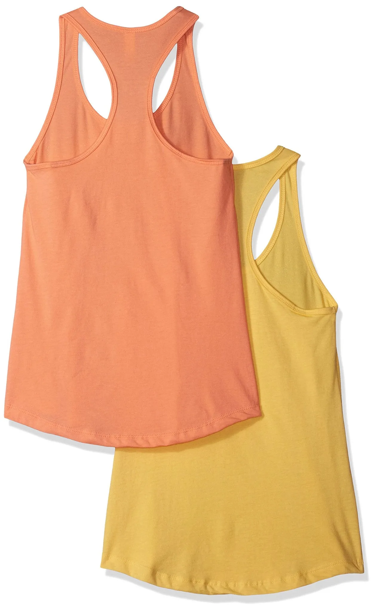 Clementine Apparel 2-Pack Tank Top for Women Racerback Sleeveless Summer Tanks