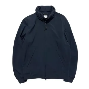 CP Company Arm Logo Navy Soft Shell Jacket