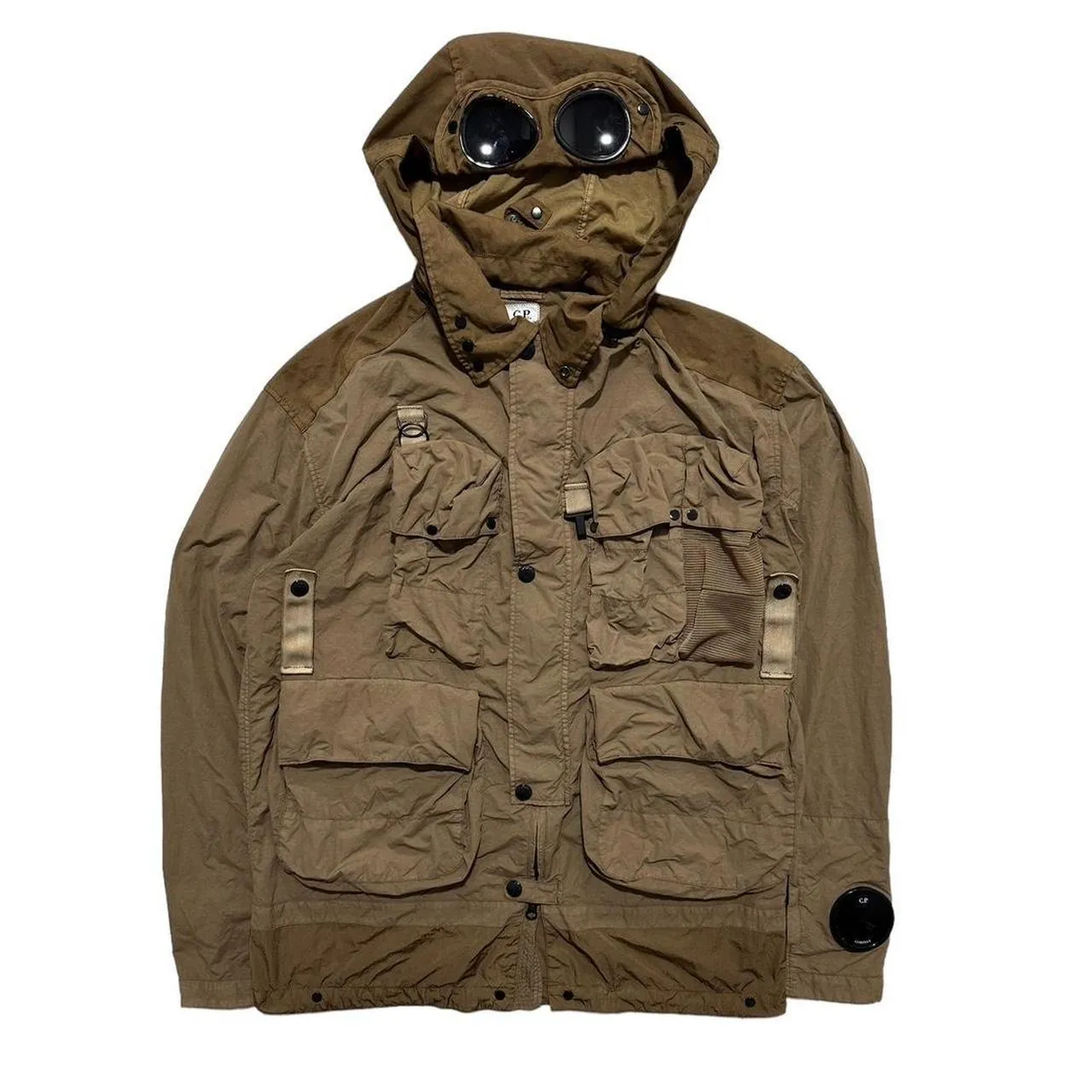 CP Company Flatt Nylon Mutlipocket Goggle Jacket