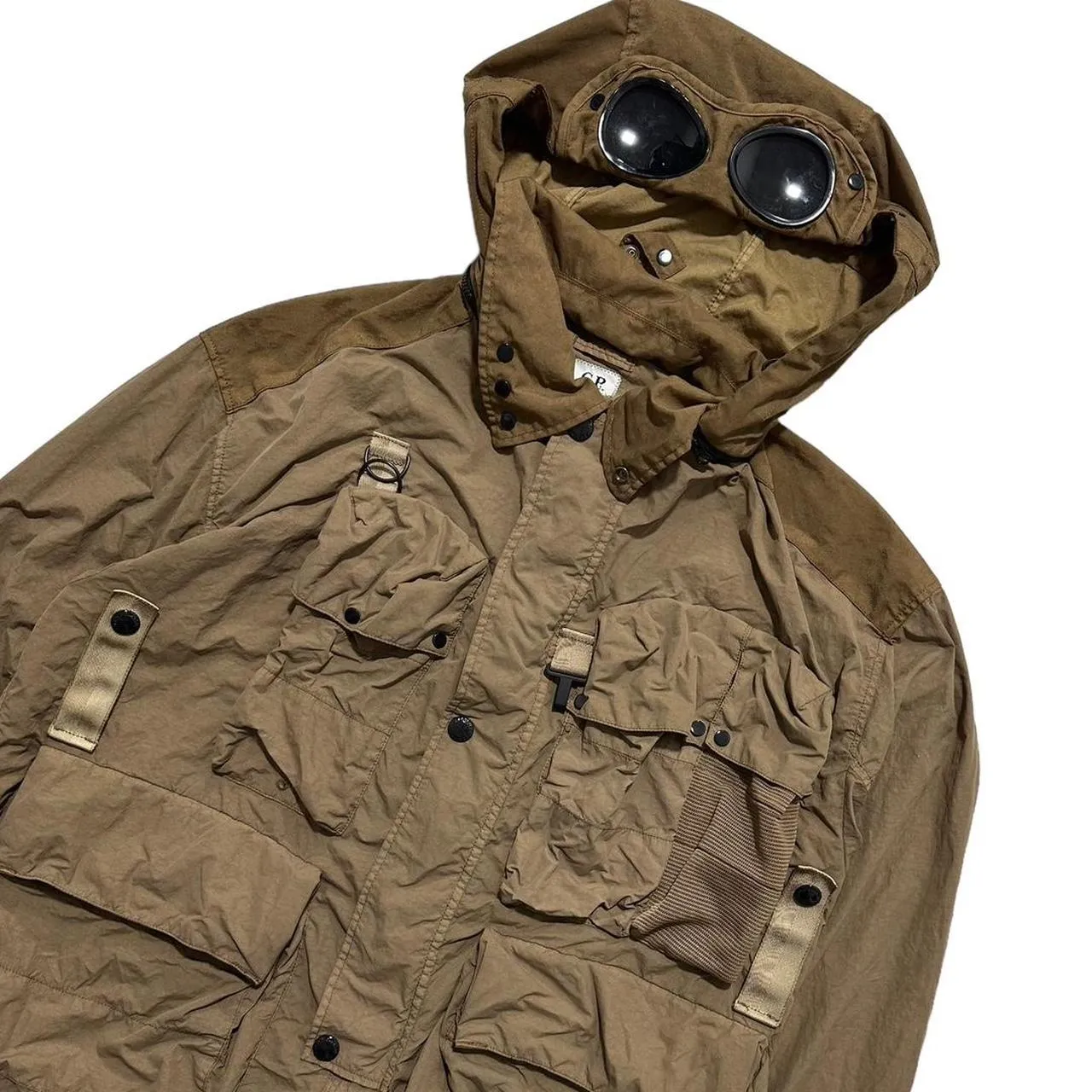 CP Company Flatt Nylon Mutlipocket Goggle Jacket