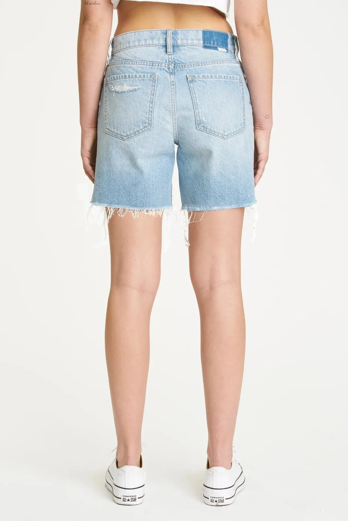 DAZE 1999 Slouch 90's Fit Denim Shorts in Intuition