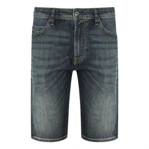 Diesel Thoshort Faded Denim Shorts