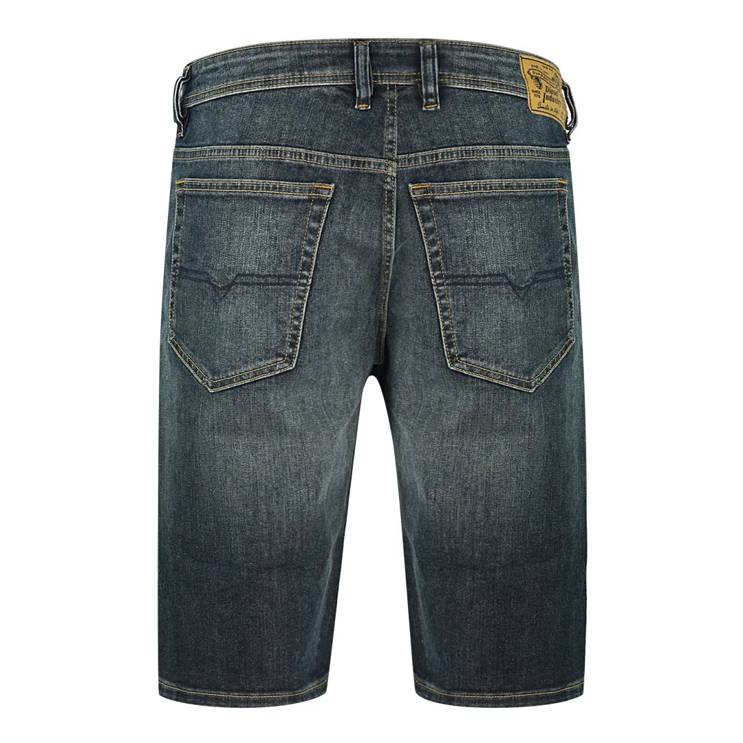 Diesel Thoshort Faded Denim Shorts