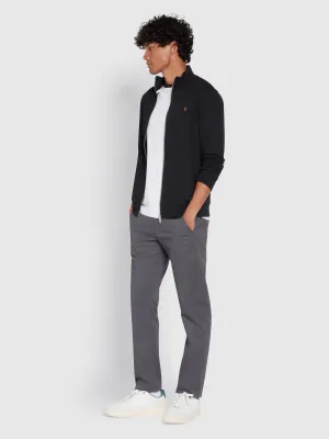 Elm Regular Slim Fit Chinos In Farah Grey