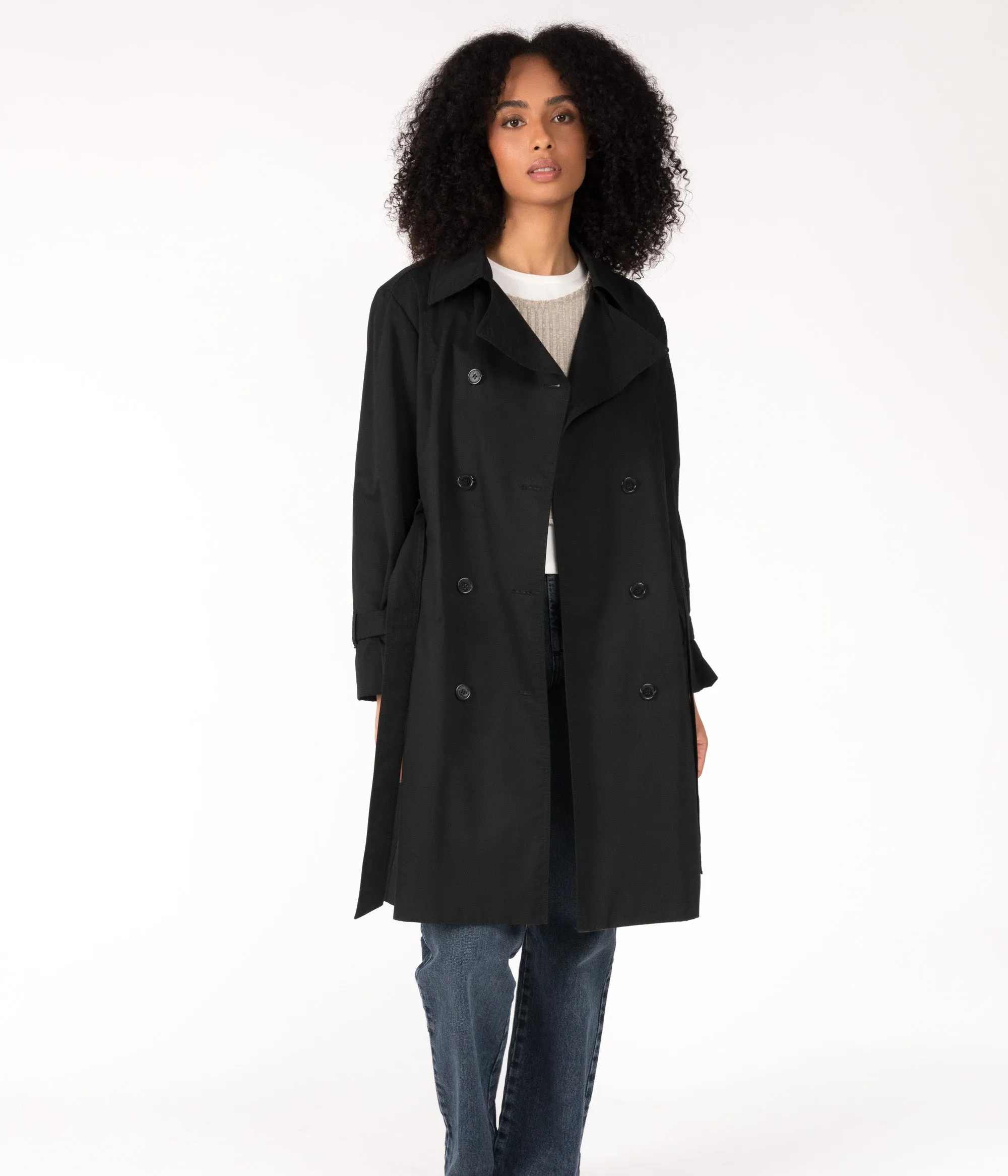 EZRA Vegan Trench Coat