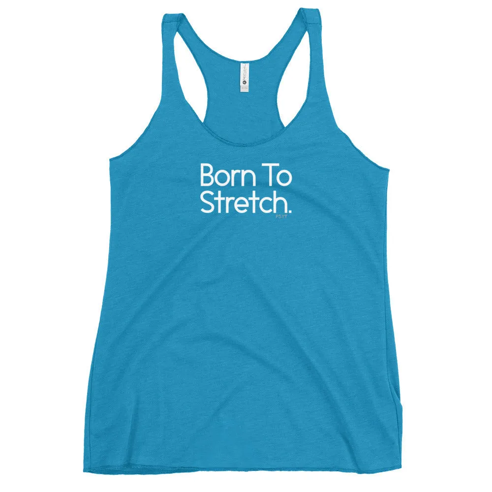 Fact: Born To Stretch Dark Color Tank Top