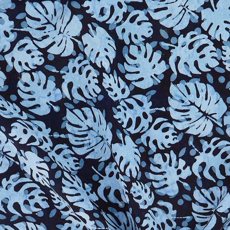 Fashion Rayon Batiks - Evening Botanics Yardage