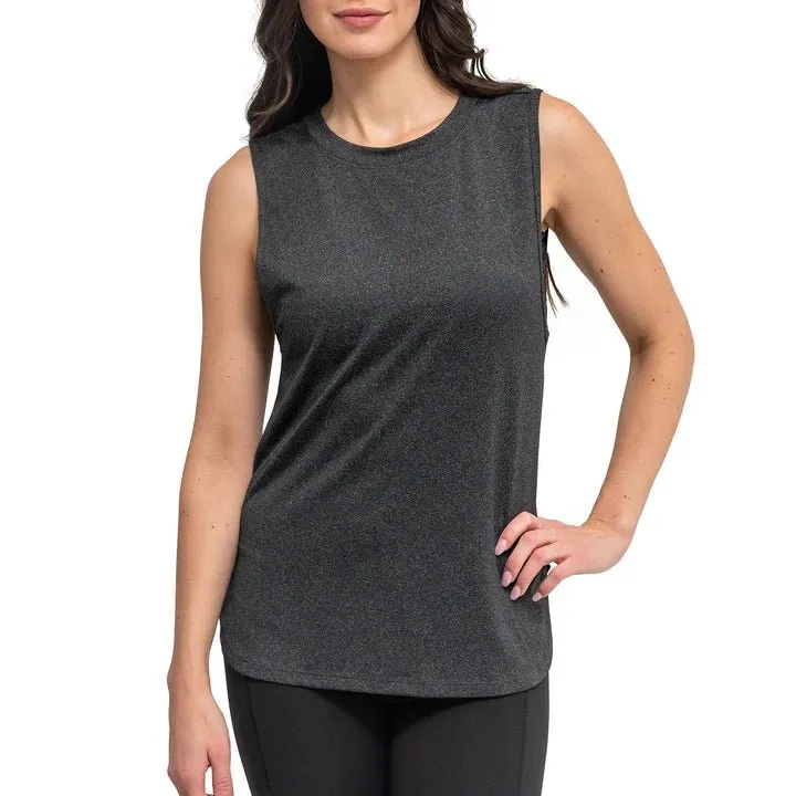 Fitkicks Live Well Tank in Black