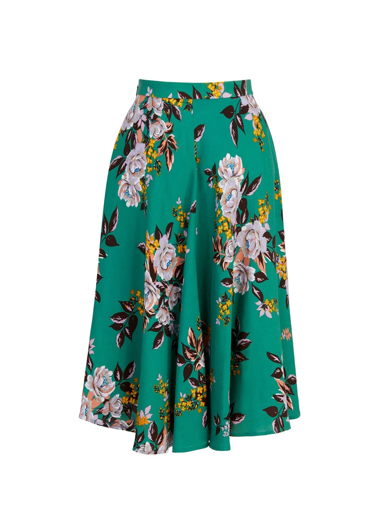 Floral-Print Circle Skirt - The NY&C Legacy Collection