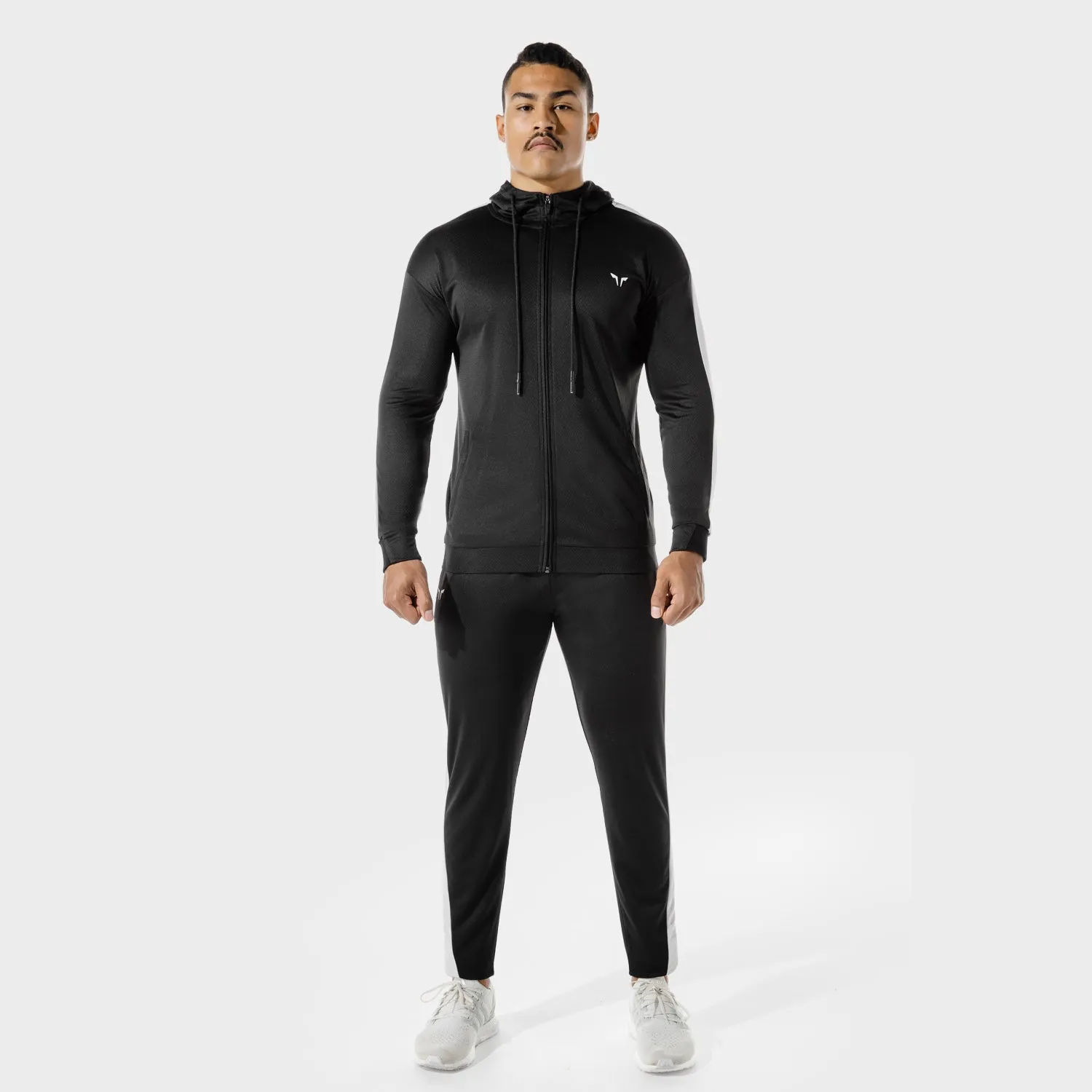 Hybrid Zip Up - Onyx