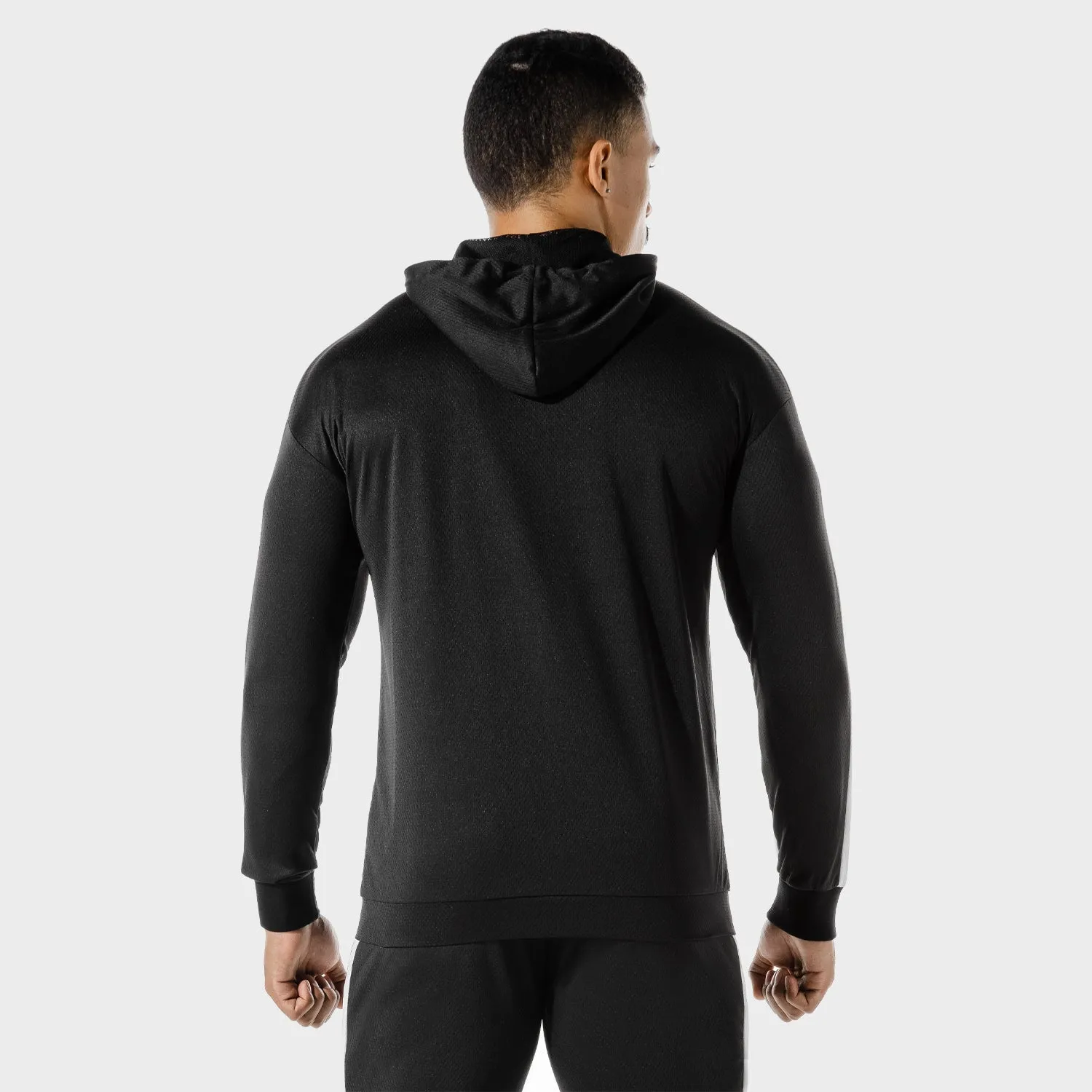 Hybrid Zip Up - Onyx