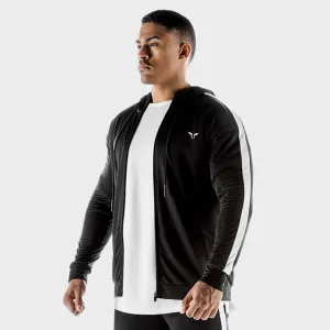 Hybrid Zip Up - Onyx