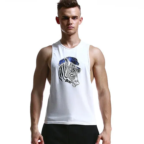 Illuminati Printed Breathable Tank Tops