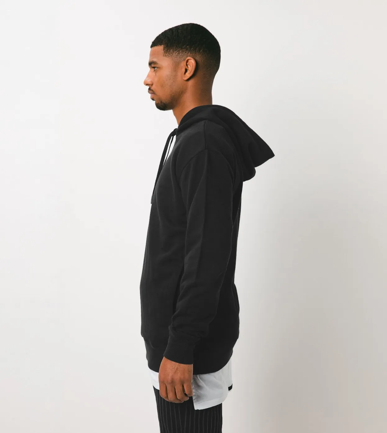 Imprint Rugger Hood Sweat Black - Sale