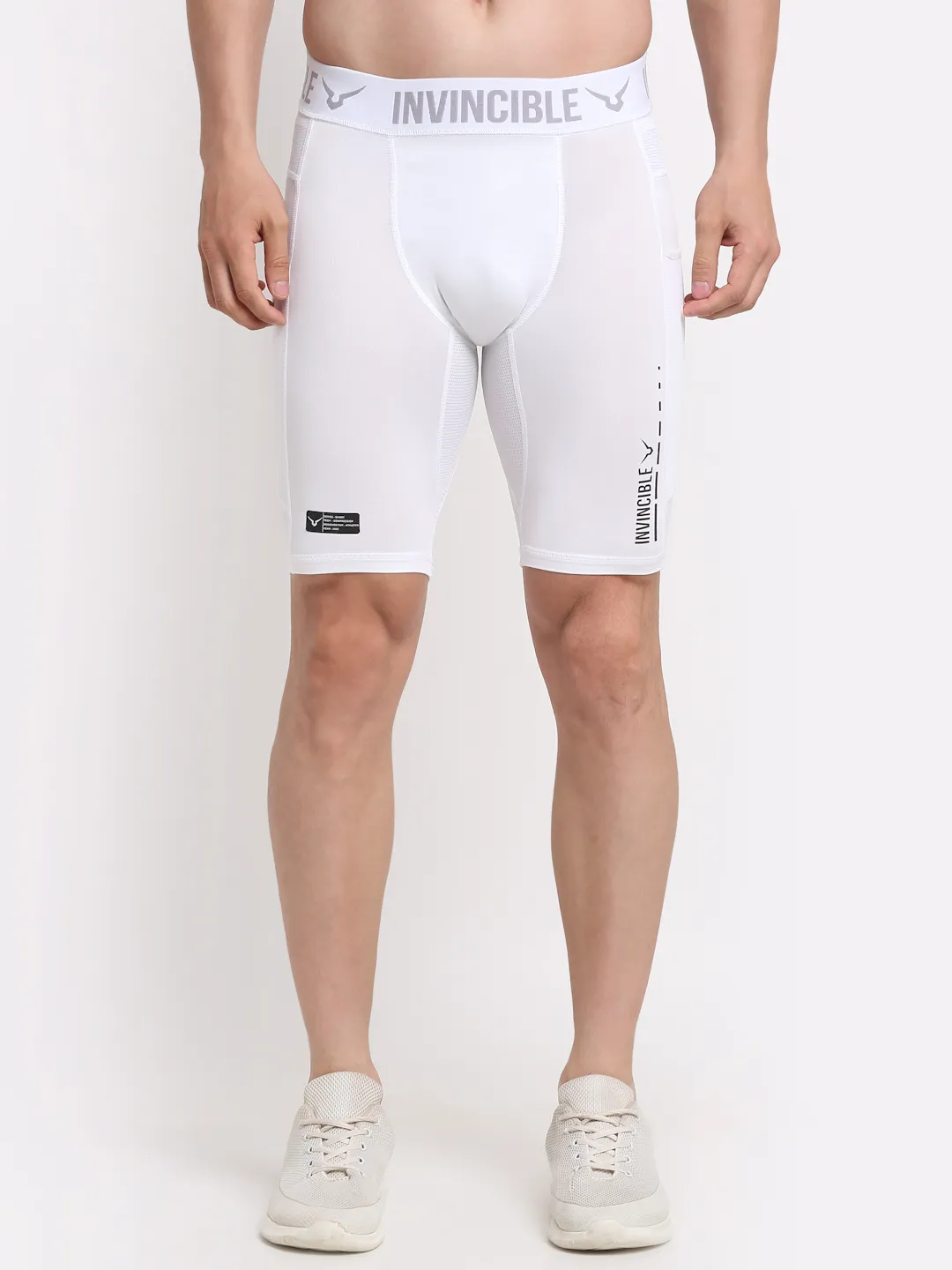 Invincible Men's Ghost Compression Shorts