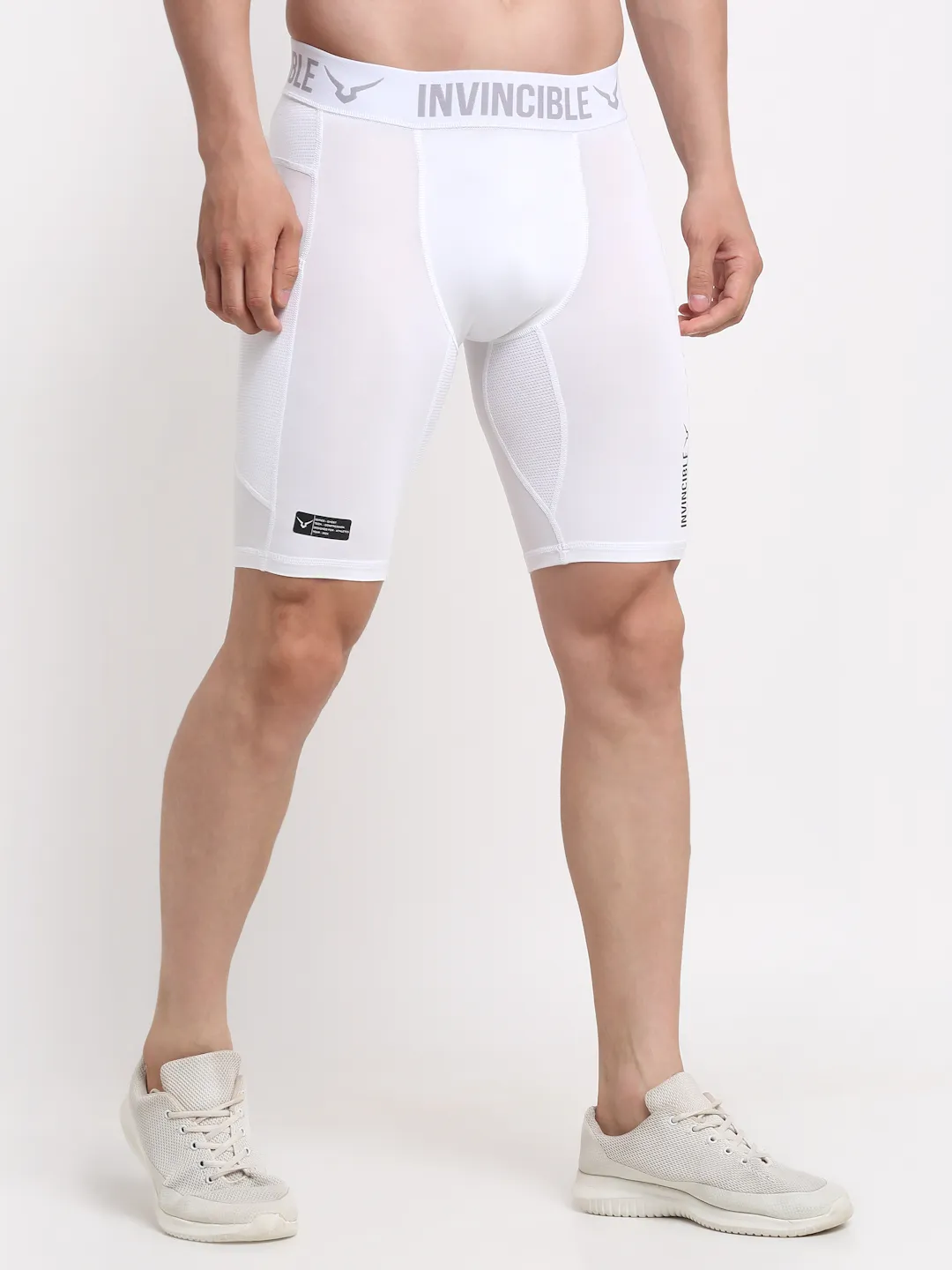 Invincible Men's Ghost Compression Shorts