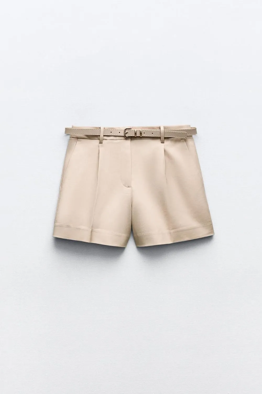 'Isabelle' High Waist With Belt Casual Shorts (4 Colors)