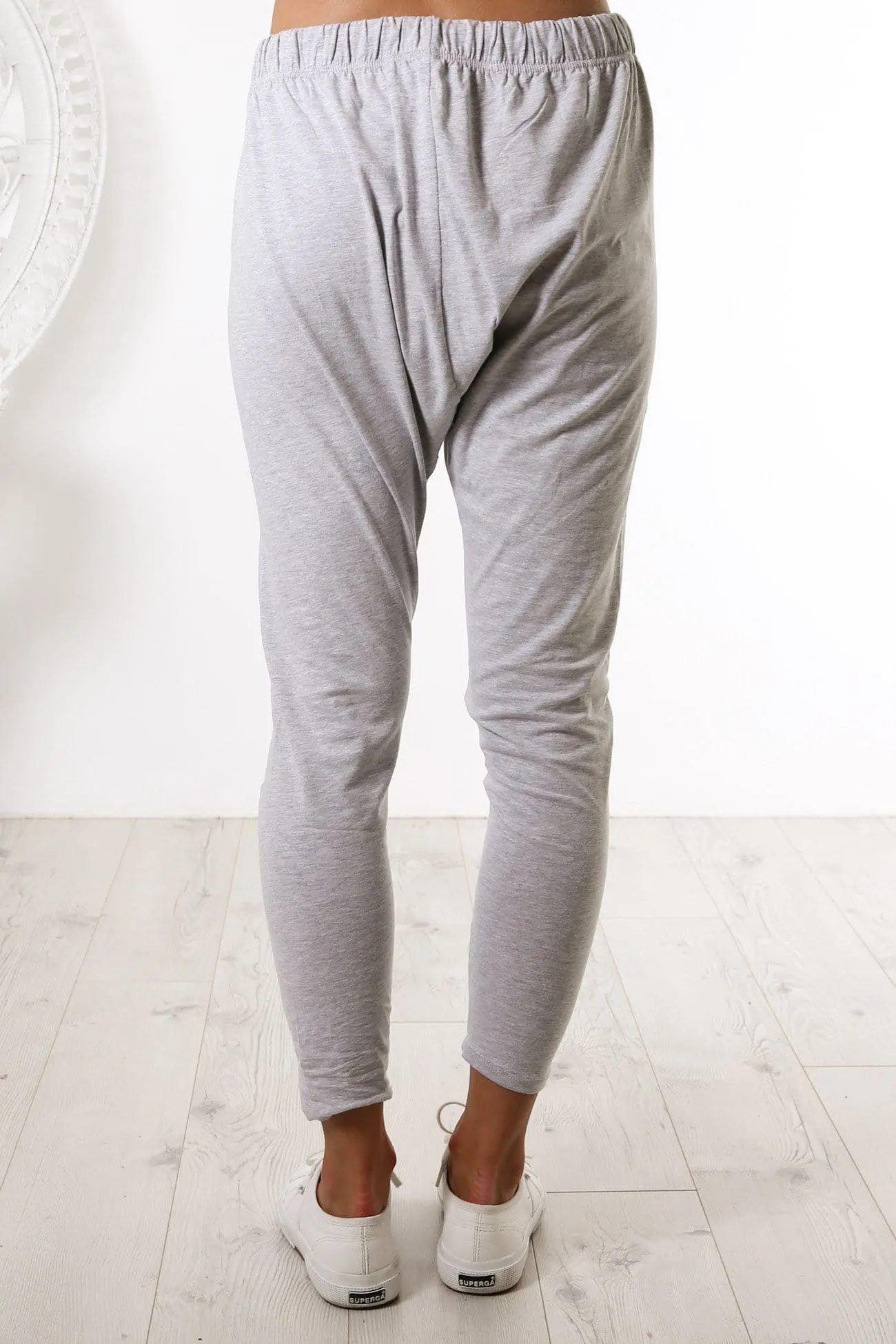 Isaiah Slouch Pant Light Grey