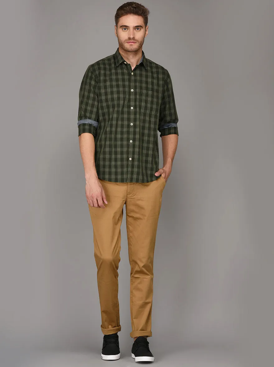 JadeBlue Khaki Slim Fit Chinos