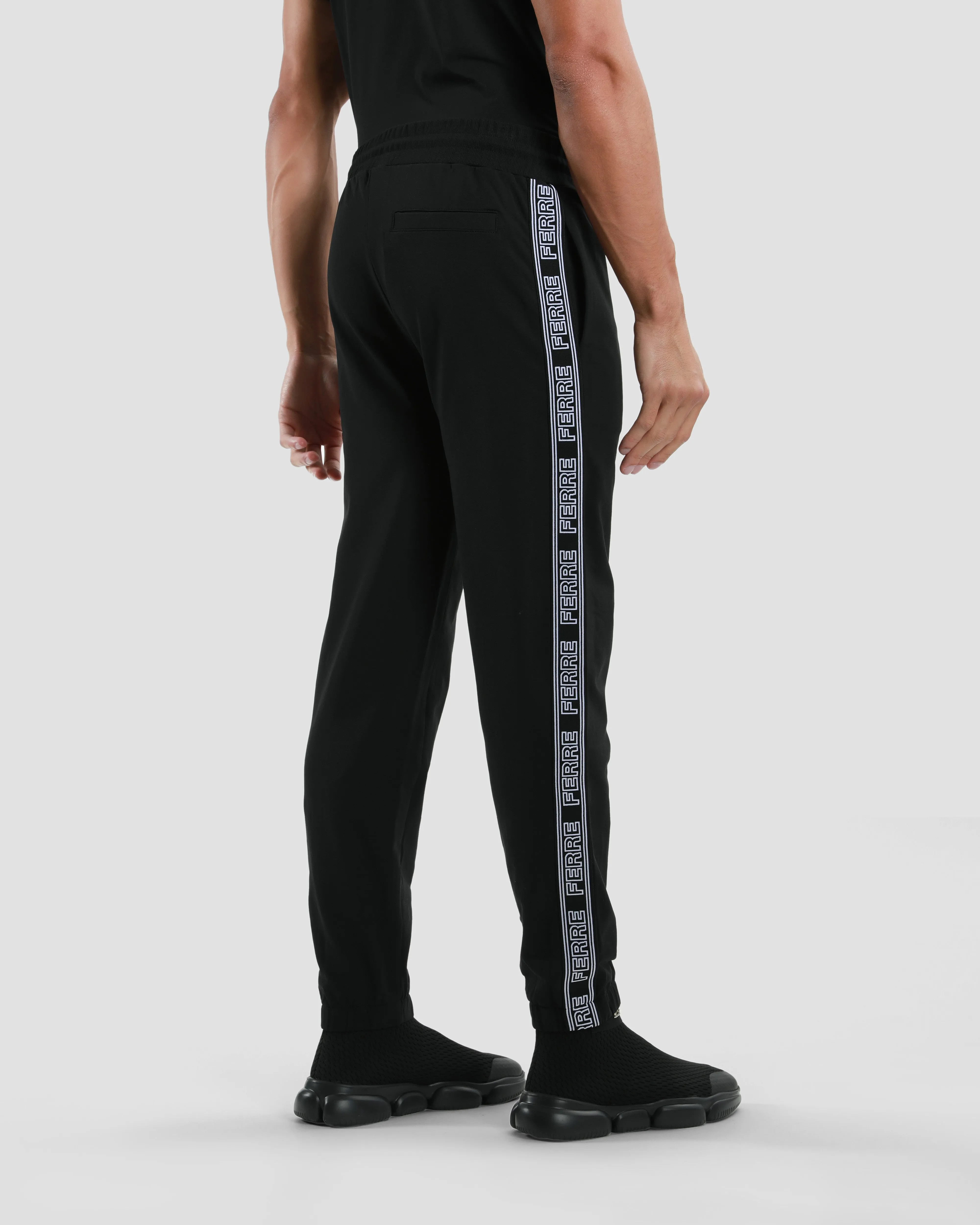 Logo Taper Detailed Tracksuit Pants