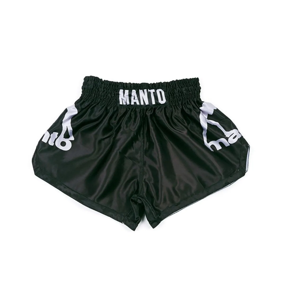 Manto Muay Thai Dual Muay Thai Shorts Black/Silver