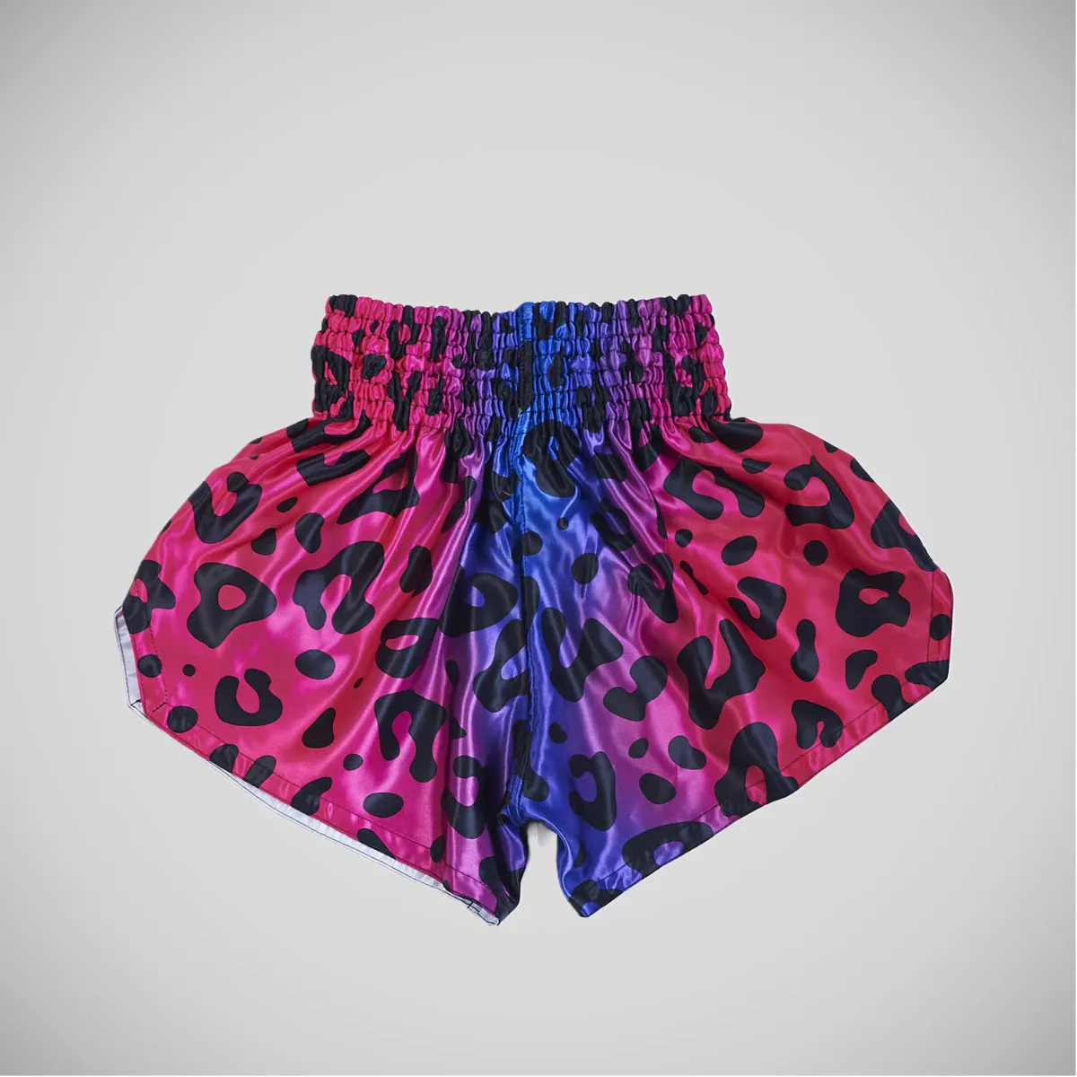 Manto Muay Thai Leopard Muay Thai Shorts Pink/Orange