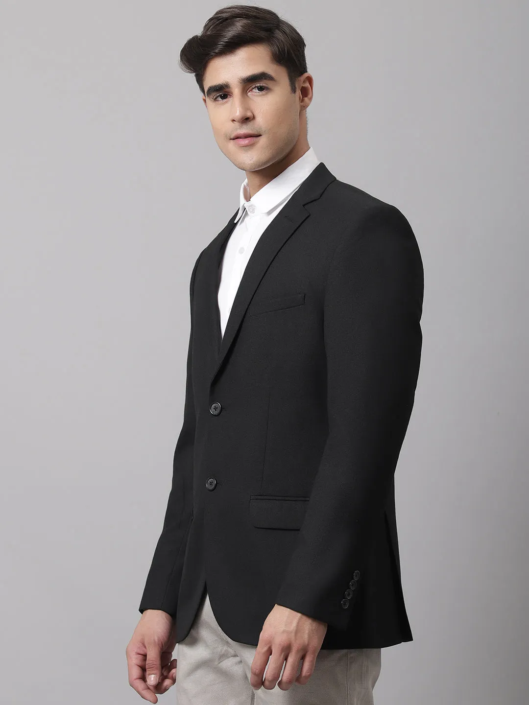 Men Black Formal Blazer