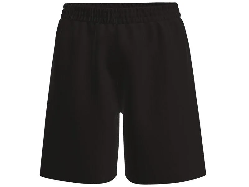 Mens Woven Running Shorts - Black