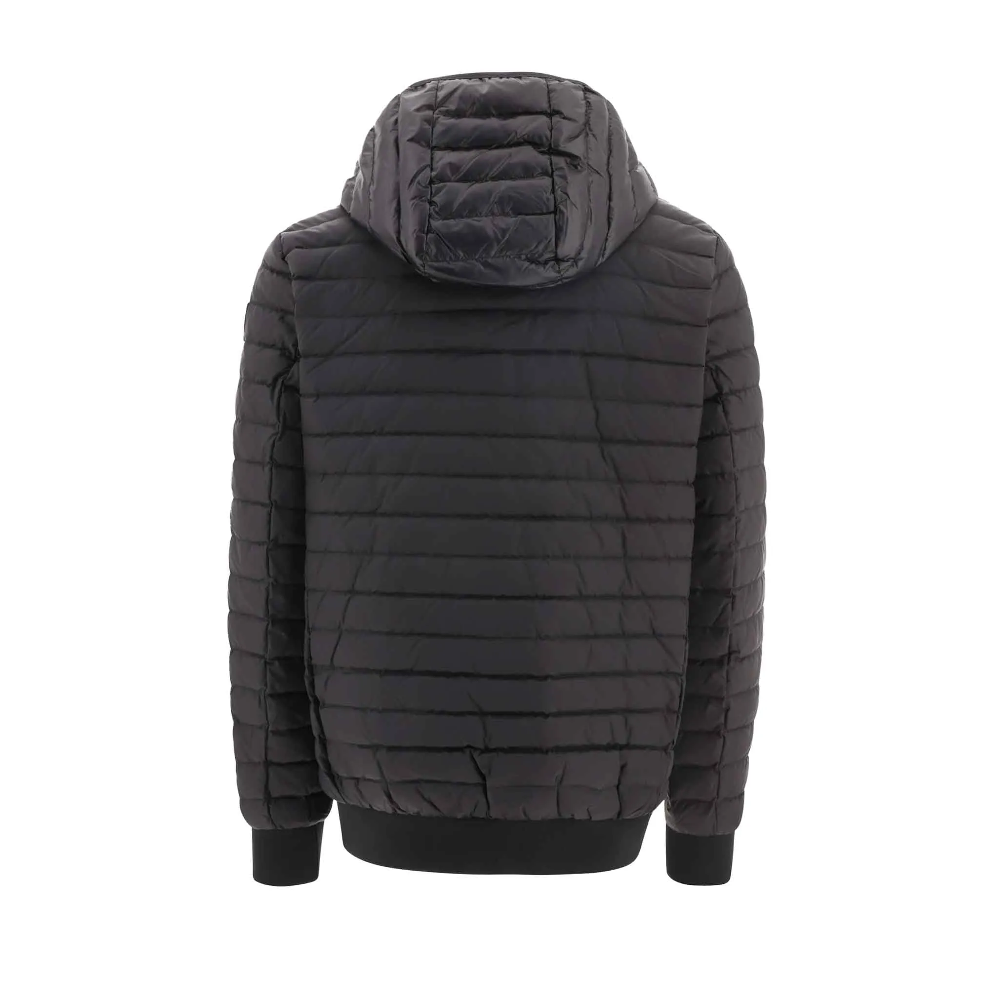 Moose Knuckles Mens Air Down Bomber in Black