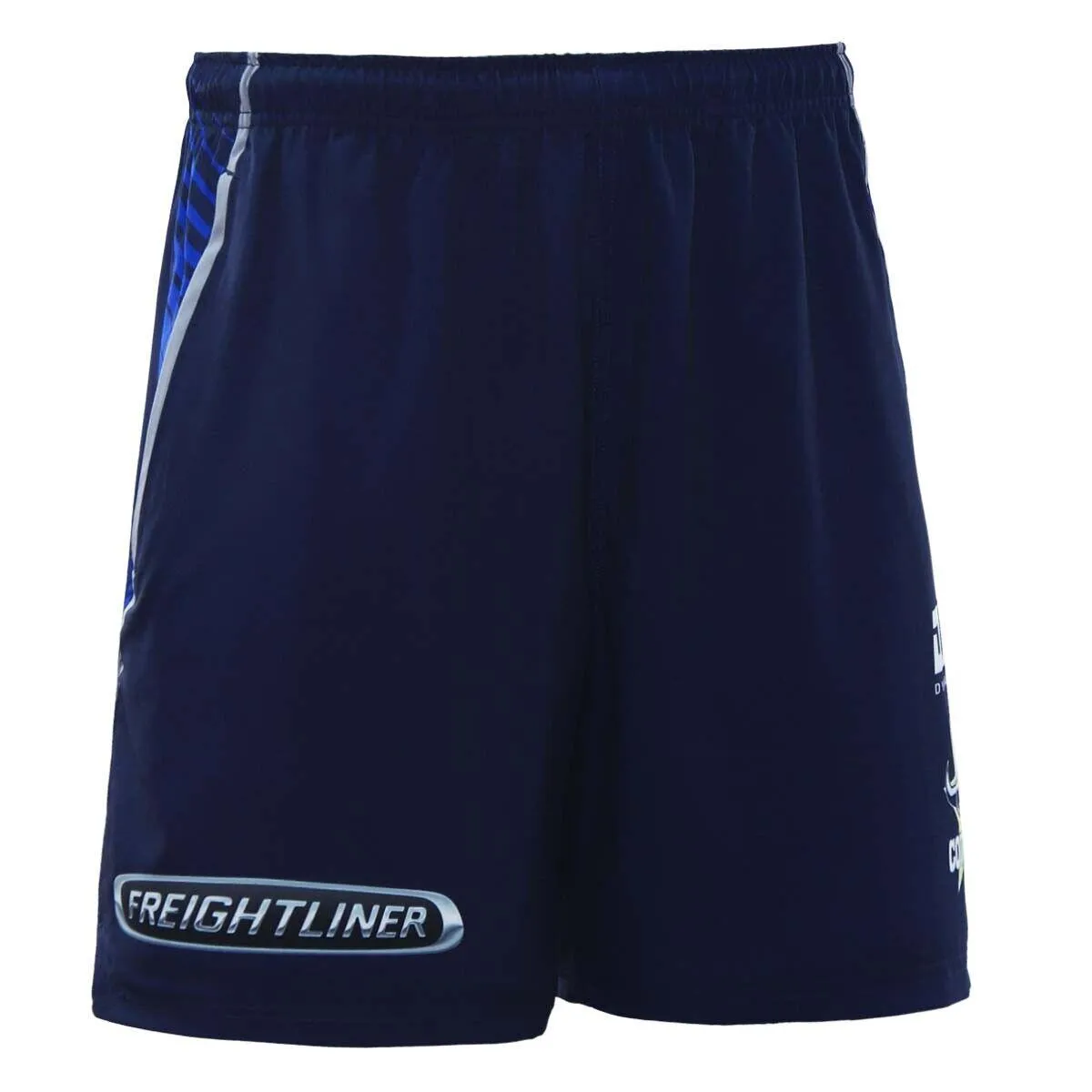 NRL 2023 Gym Training Shorts - North Queensland Cowboys - Adult - NAVY - DYNASTY