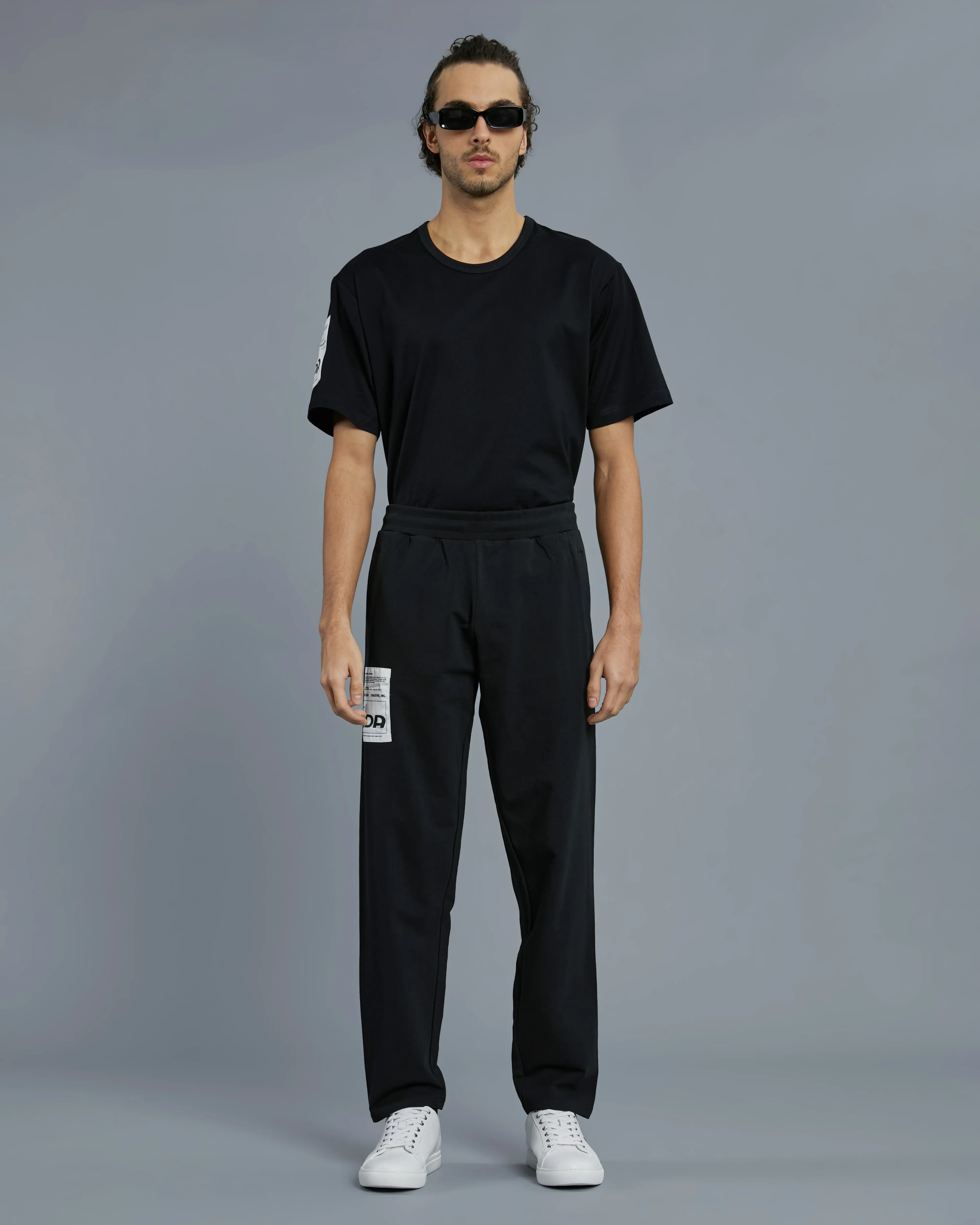 Patched Side Track Pants