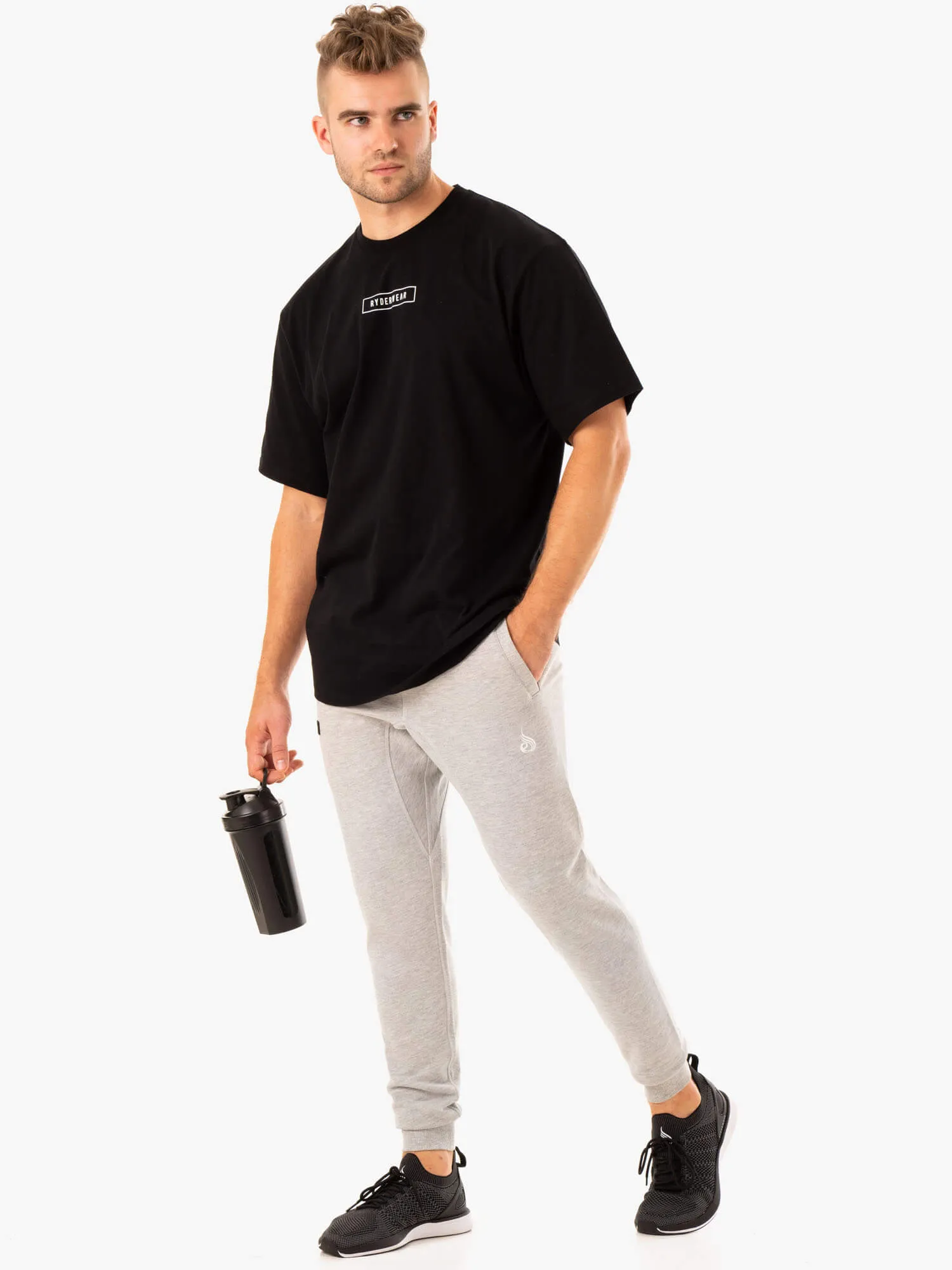 Recharge Tapered Track Pant - Grey Marl