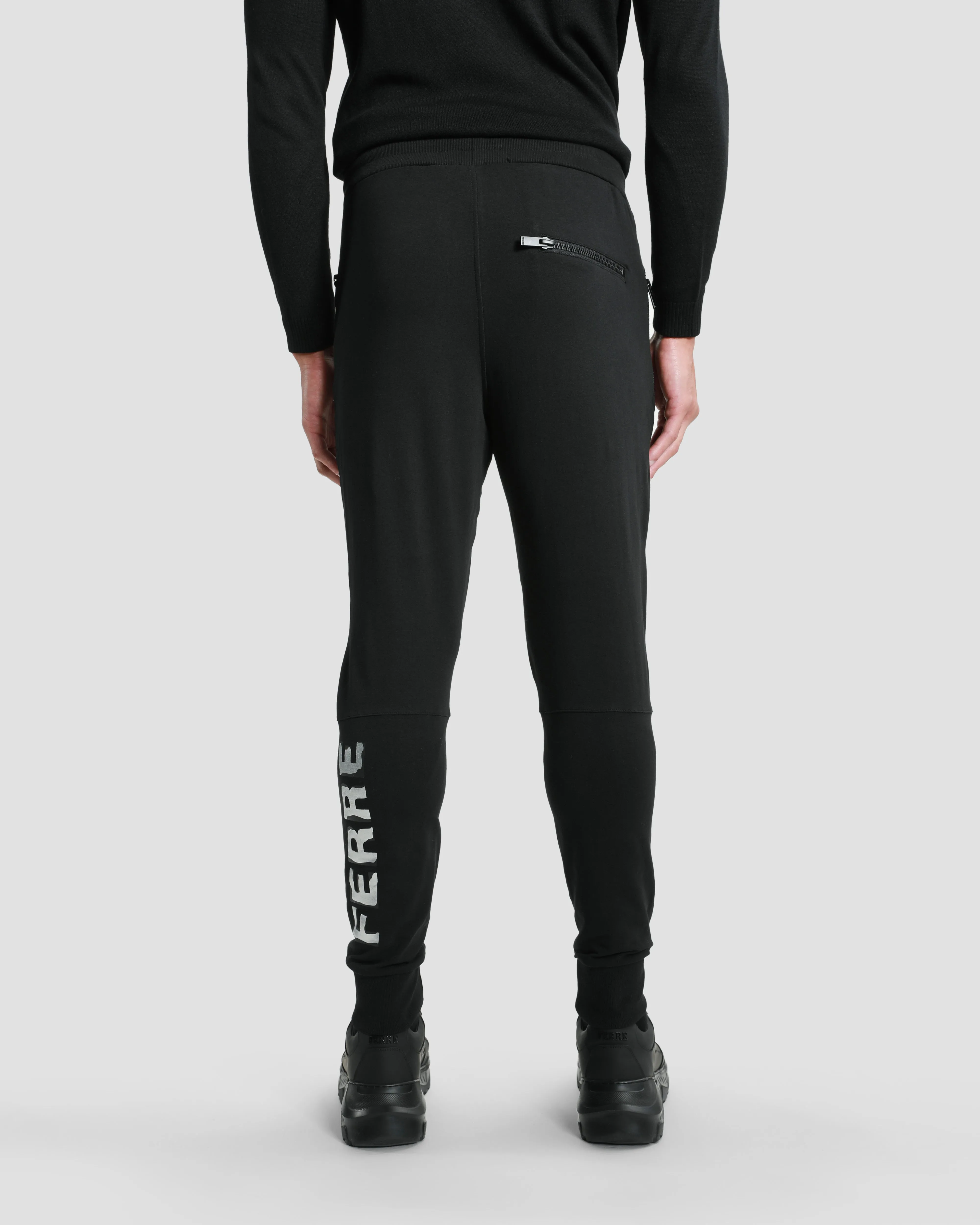 Rib Detailed Track Pants