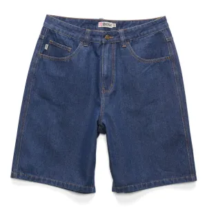 S/Double - Denim Standard Shorts Blue Denim