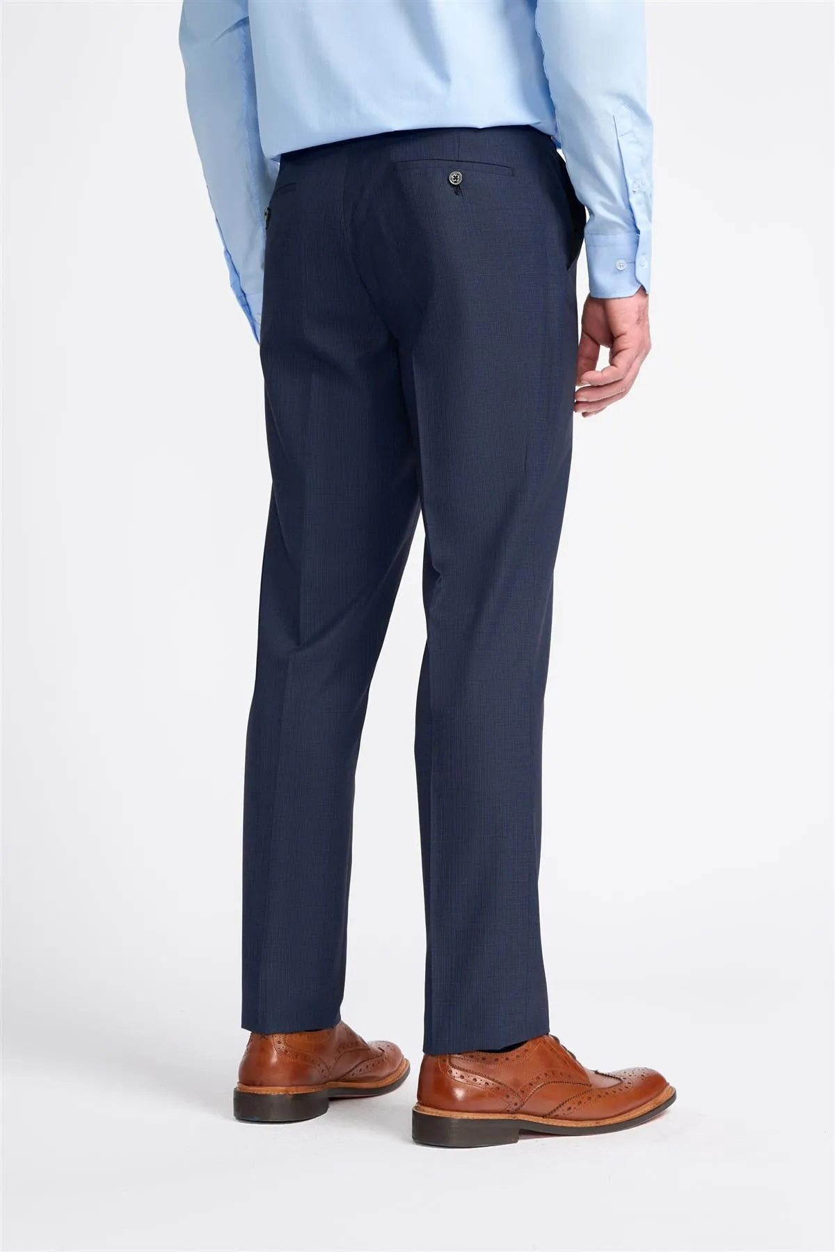 Seeba Navy Trousers