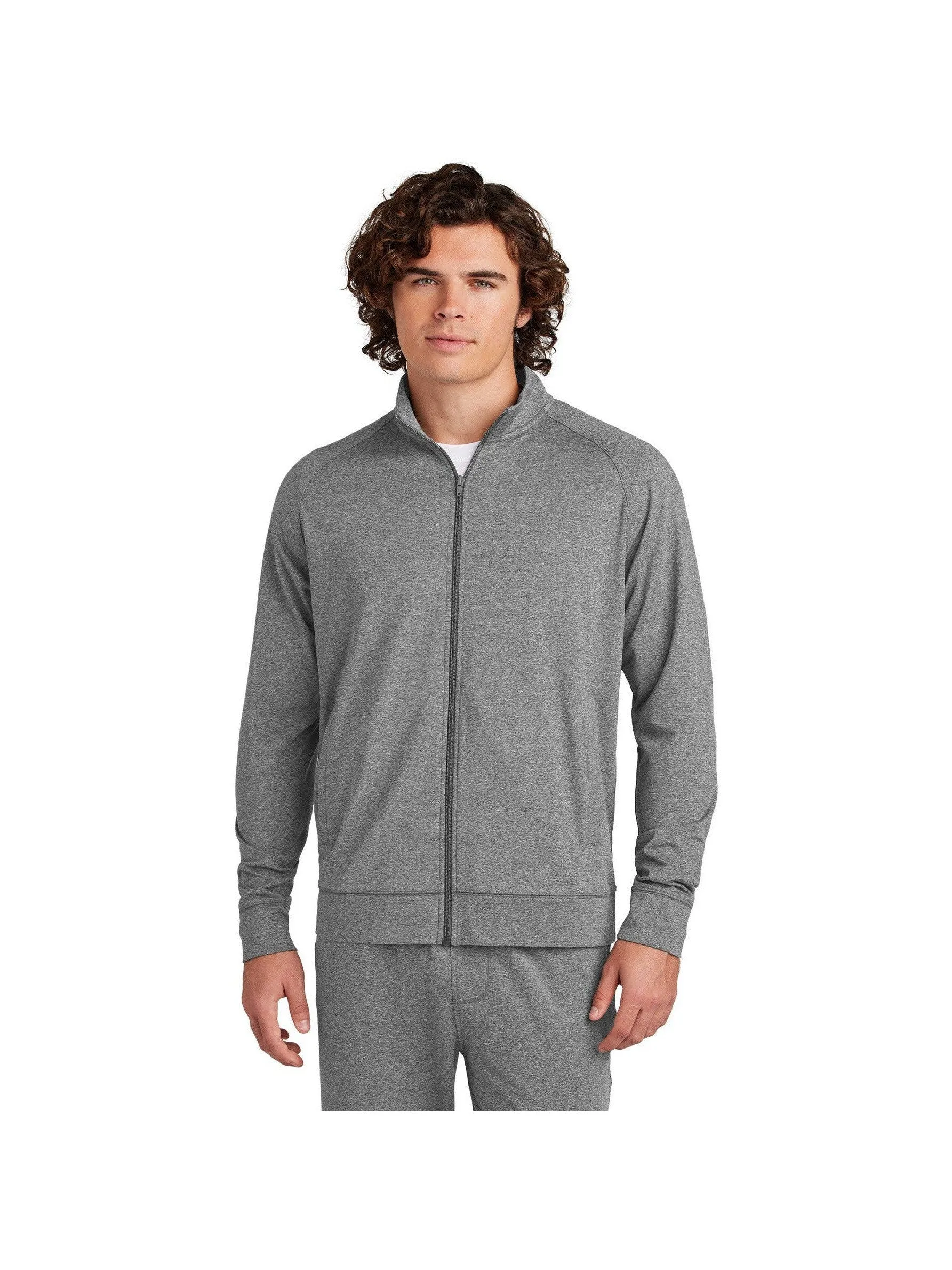 Sport-Tek Sport-Wick Stretch Full-Zip Cadet Jacket