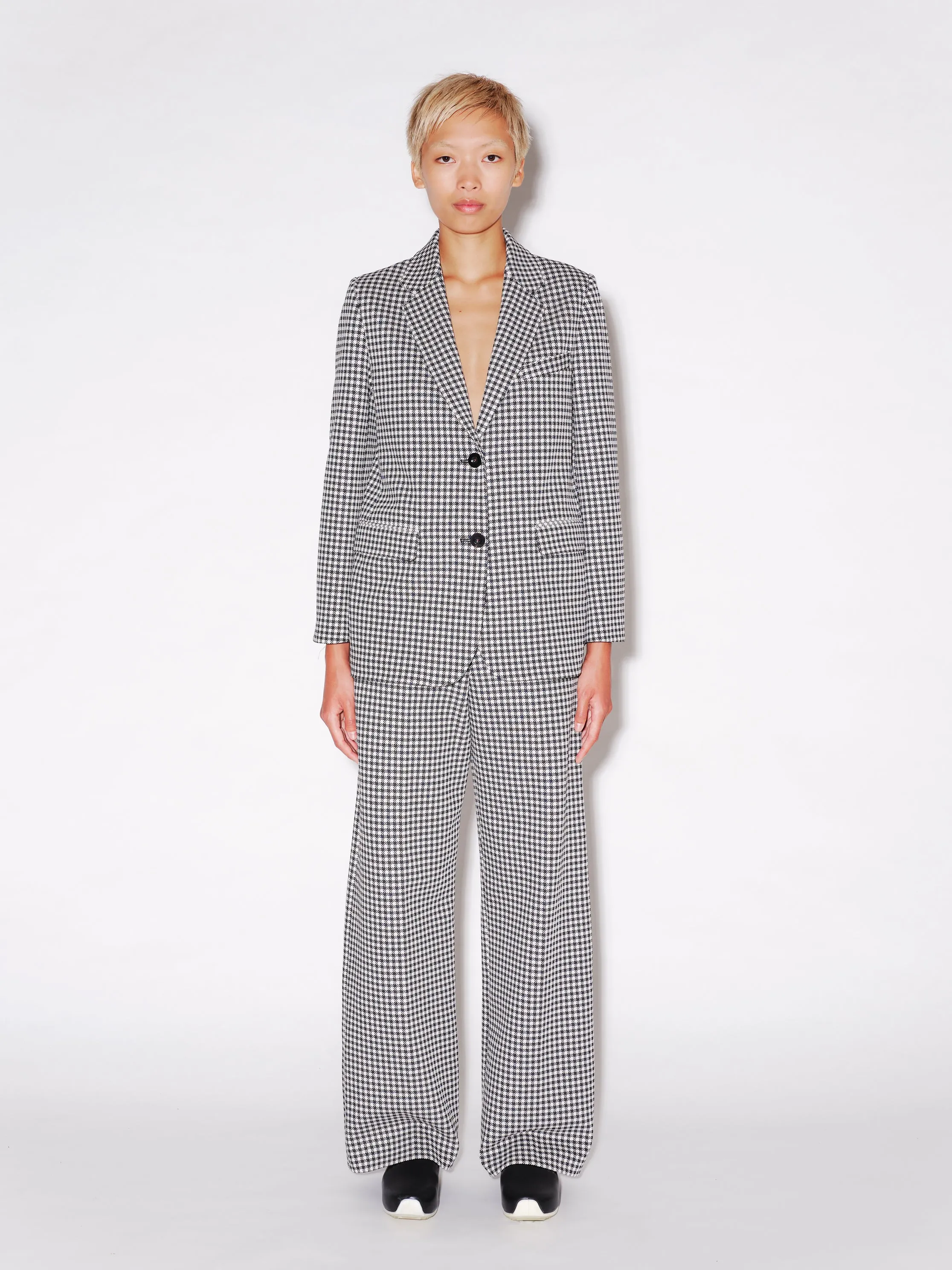 TAILORED BLAZER - GINGHAM