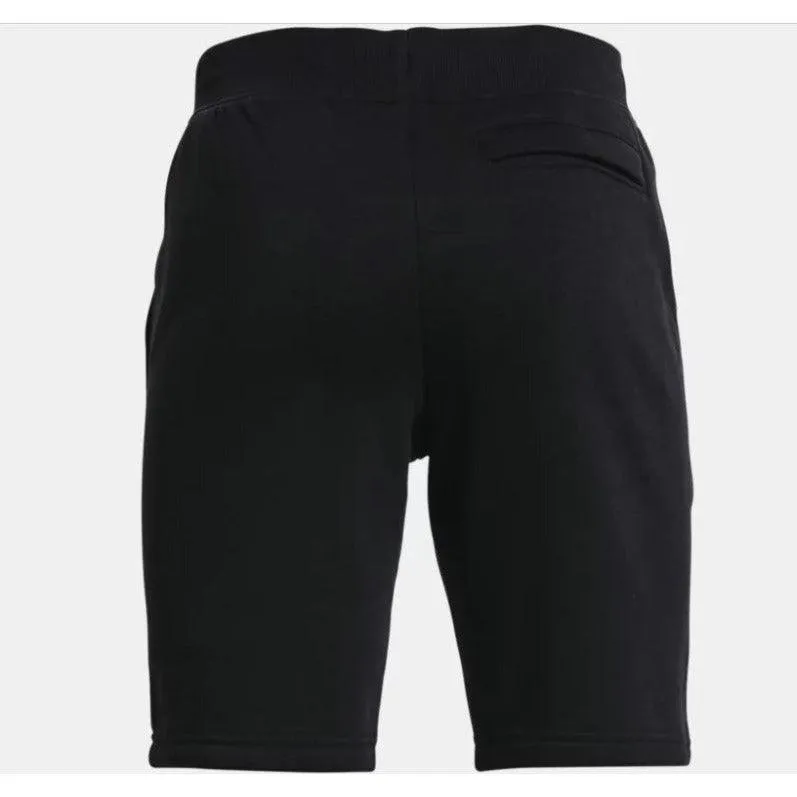 Under Armour Youth Boys Rival Cotton Shorts Black