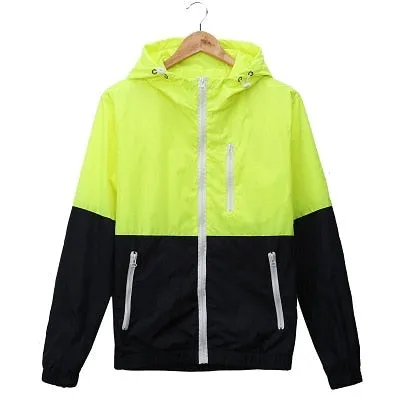 Windbreaker Men Casual Spring Autumn Lightweight Jacket