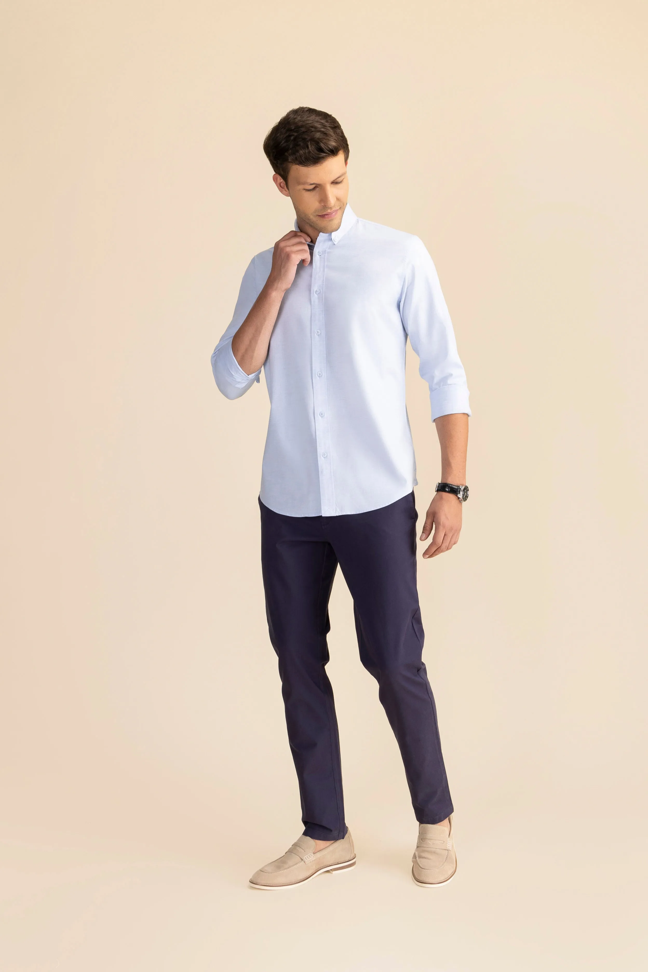 Winslow Shirt Stretch Melange Shirt