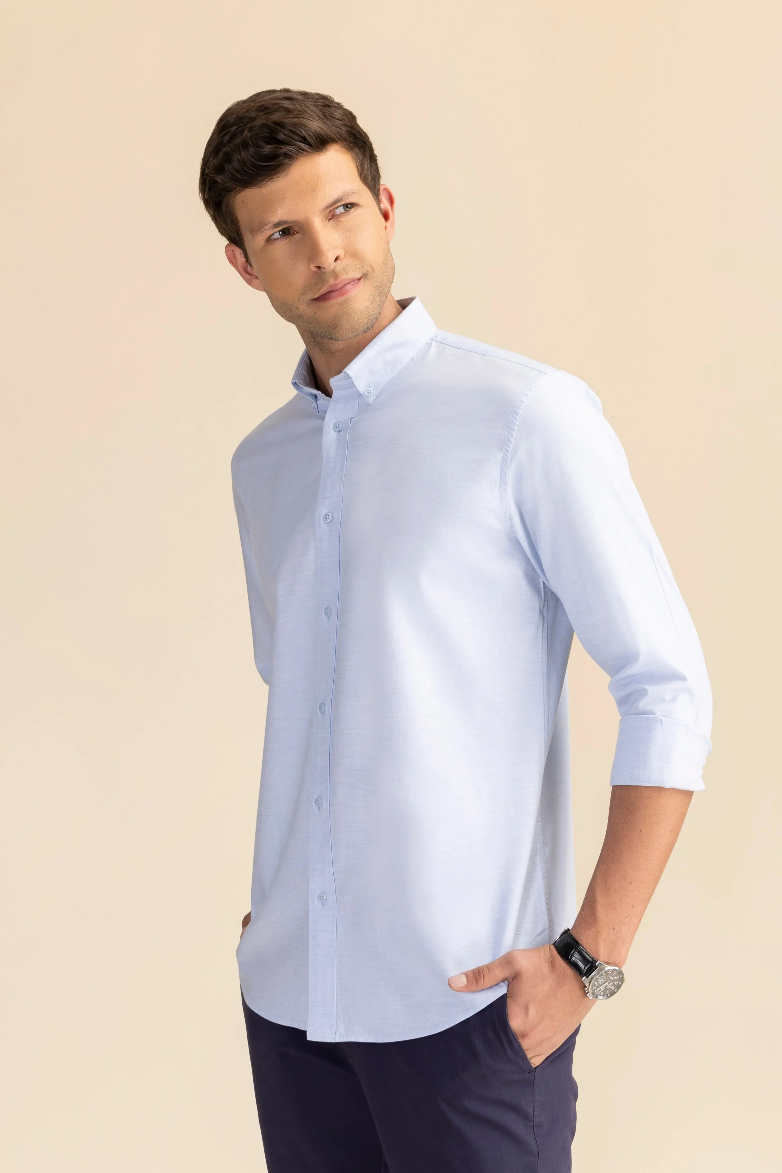 Winslow Shirt Stretch Melange Shirt